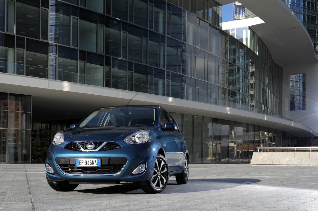The 2015 model Nissan Micra. The 2015 model Nissan Micra.